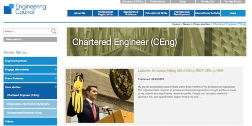 Why Become A Chartered Engineer? - VIC GROSJEAN