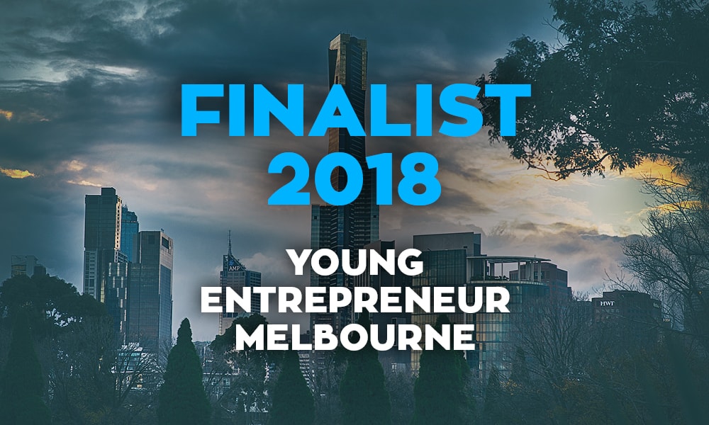 Finalist Young Entrepreneur Melbourne 2018