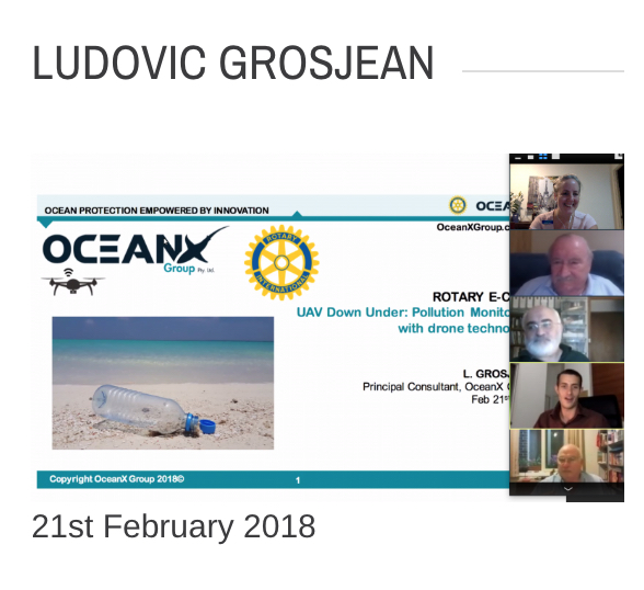 Ludovic Grosjean Public Speaker Environment Rotary E-Club