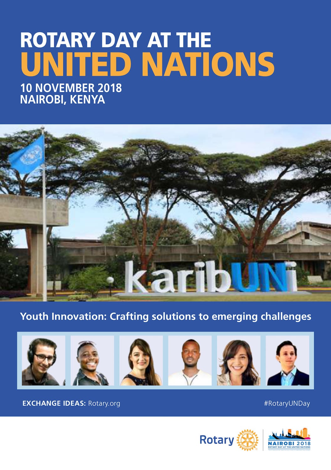 Rotary-International-Day-UN-Nairobi-Young-Innovators-Ludovic-Grosjean