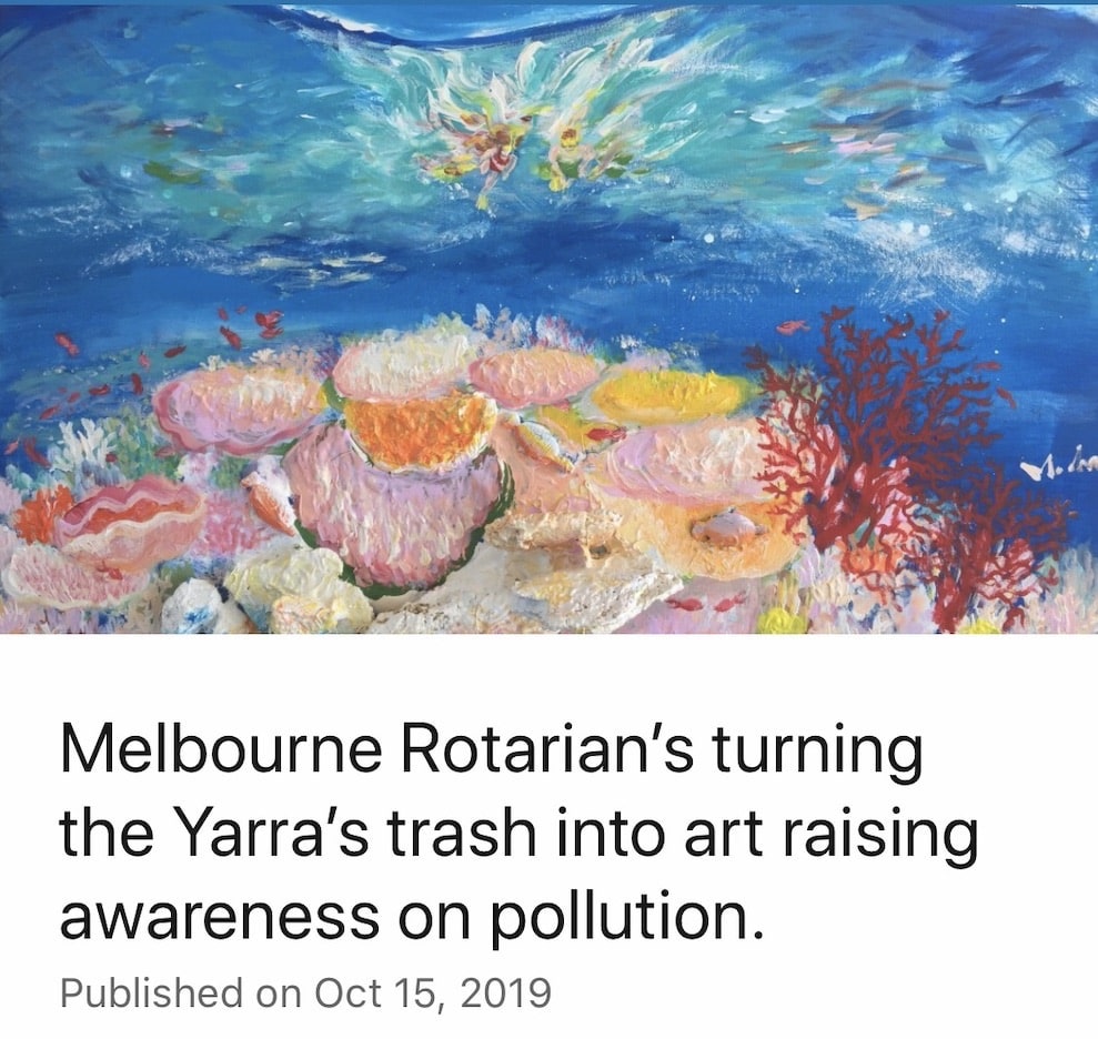 collaborating-Artists-turn pollution-trash-into-art-